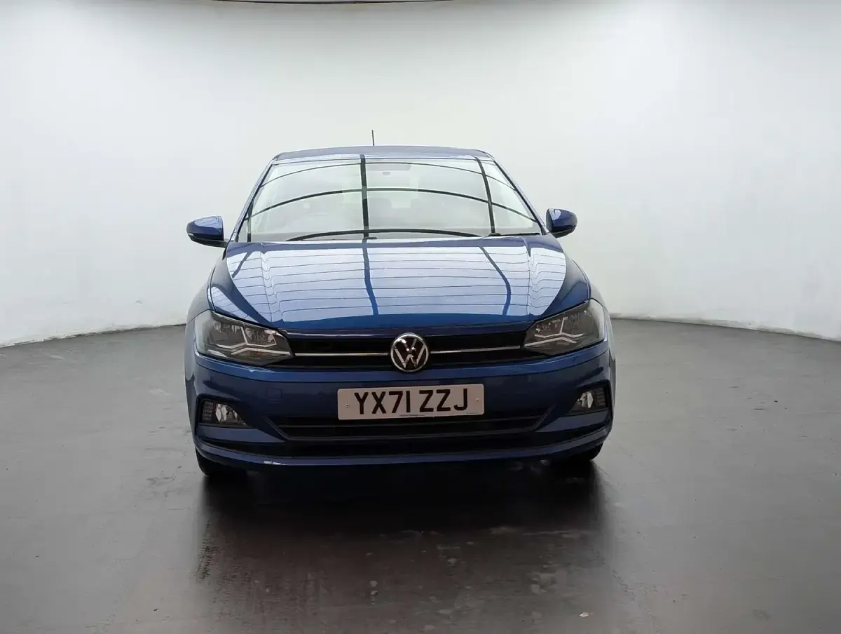 Used VW Polo Match 95 HP (69 kW) 2021 Blue Hatchback