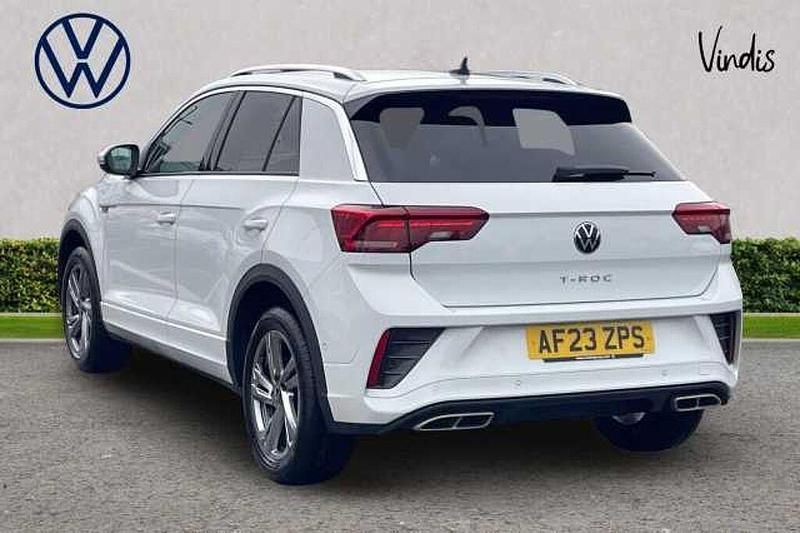 Used VW T-Roc R-line 150 HP (110 kW) 2023 White SUV
