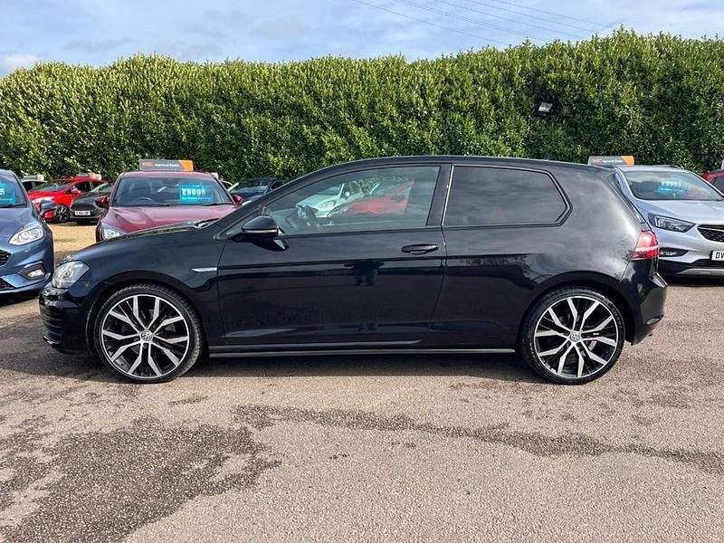 Used VW Golf VII GTD 2017 Black Hatchback