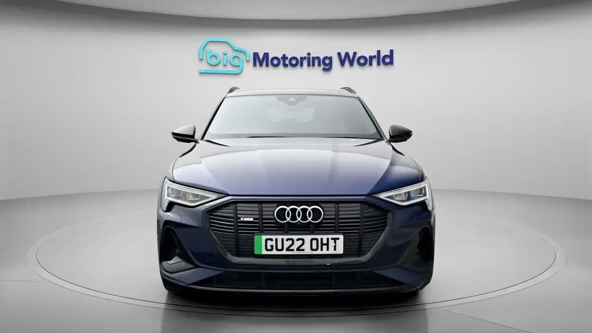 Used Audi e-tron Black Edition 300 kW (408 HP) 2022 Blue SUV