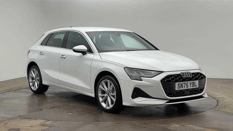 White New 2025 Audi A3 e-tron Sport Hatchback | £28,450 (Fair price) - Image 1/4