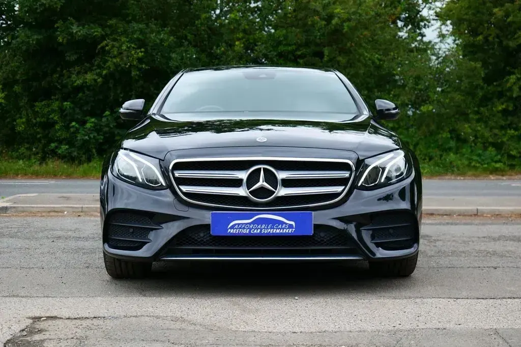 Used Mercedes E350 AMG line 299 HP (219 kW) 2018 Black Sedan