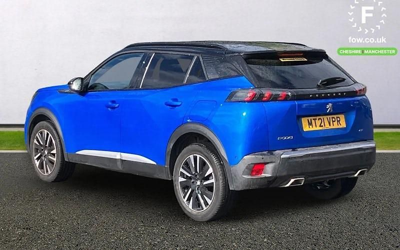 Used Peugeot 2008 Premium 131 HP (96 kW) 2021 Blue SUV