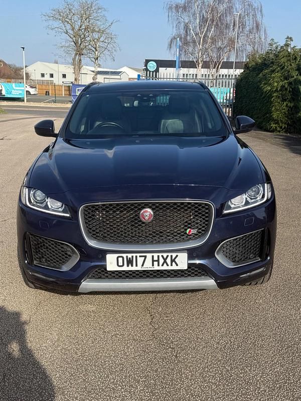 Used Jaguar F-Pace S 300 HP (220 kW) 2017 Blue SUV