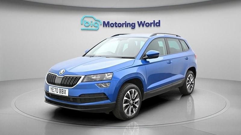 Used Skoda Karoq SE Drive 150 HP (110 kW) 2020 Blue SUV