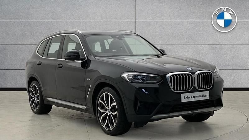 Black Used 2021 BMW X3 xLine SUV | £30,480 (Expensive) - Image 1/4