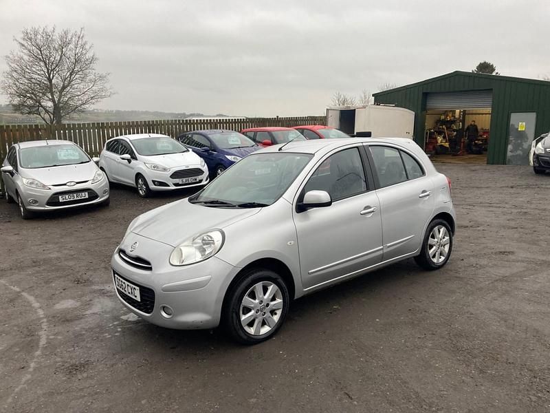 Silver Used 2012 Nissan Micra Acenta Hatchback | £2,895 (Super price) - Image 1/4