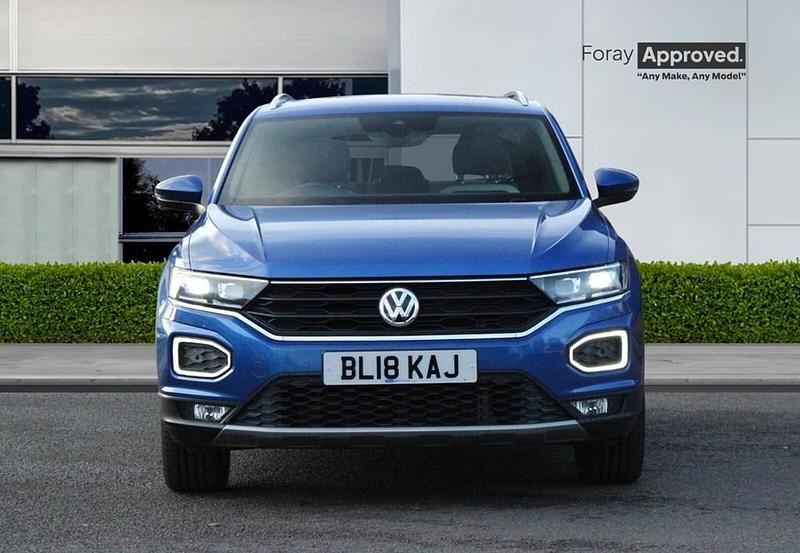 Used VW T-Roc SEL 2018 Blue SUV