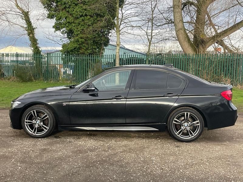 Used BMW 320 M Sport 2017 Black Sedan