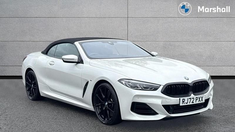 White Used 2022 BMW 840 M Sport Coupe | £44,467 (Expensive) - Image 1/4