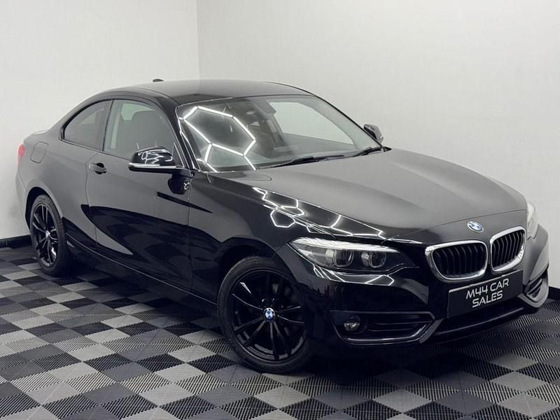 Black Used 2017 BMW 218 Sport Line Coupe | £9,250 (Fair price) - Image 1/3