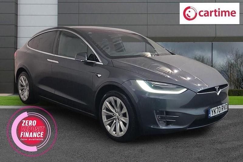 Grey Used 2020 Tesla Model X SUV | £28,750 (Fair price) - Image 1/4