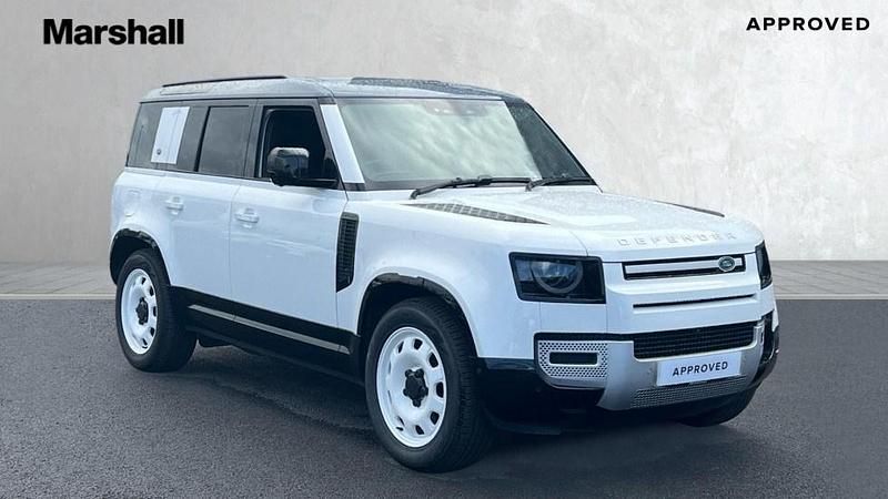 White Used 2023 Land Rover Defender SE SUV | £54,691 (Good price) - Image 1/4