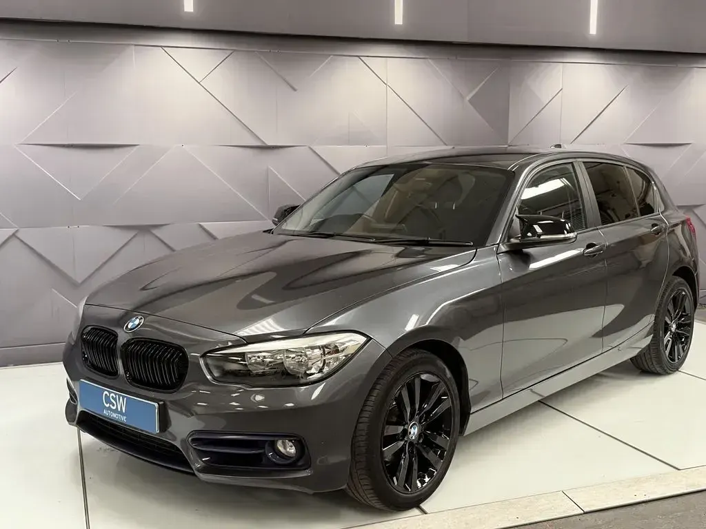 Used BMW 118 Sport Line 150 HP (110 kW) 2018 Grey Hatchback