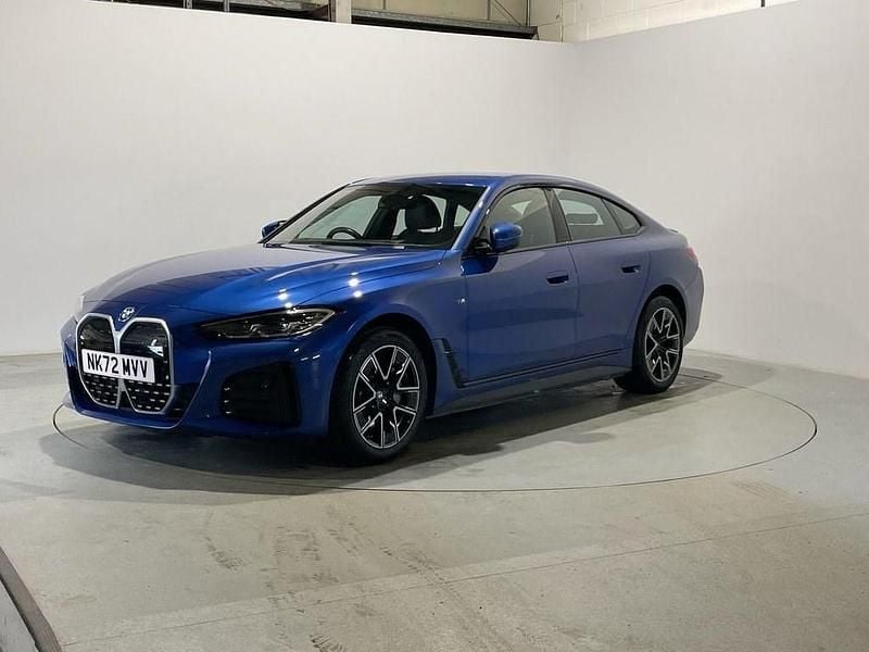Used BMW i4 M Sport 250 kW (340 HP) 2022 Blue Sedan