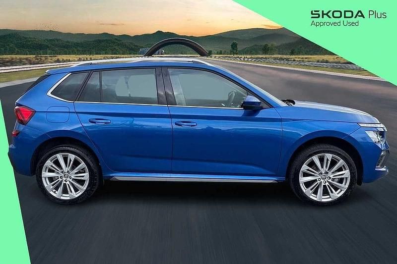 Used Skoda Kamiq SE L 85 HP (62 kW) 2025 Race blue metallic SUV