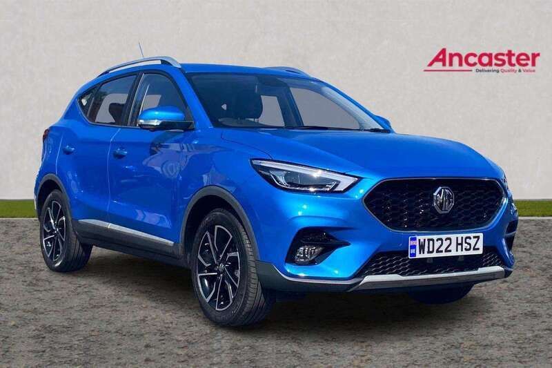 Blue Used 2022 MG ZS Exclusive Sedan | £14,495 (Fair price) - Image 1/4