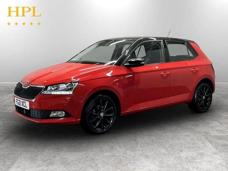 Used Skoda Fabia Colour Edition 60 HP (44 kW) 2021 Red Hatchback