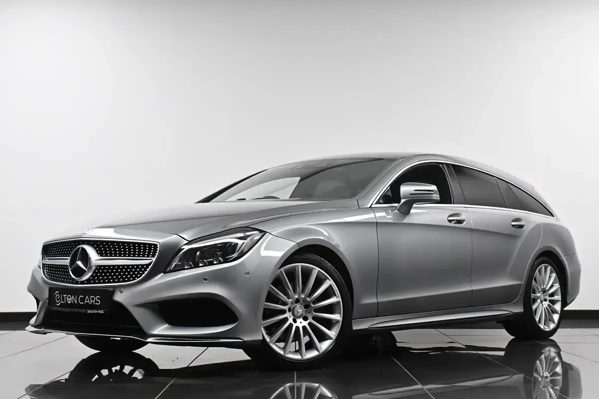 Used Mercedes CLS220 AMG line 2015 Silver Coupe