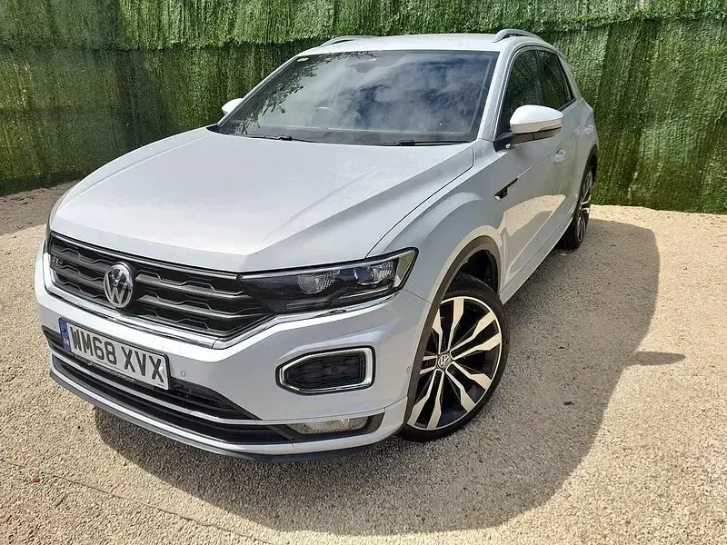 Used VW T-Roc R-line 190 HP (139 kW) 2019 Silver SUV