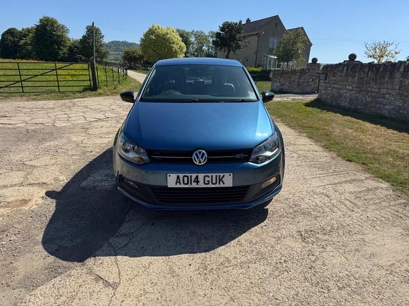 Used VW Polo BlueGT 140 HP (102 kW) 2014 Blue Hatchback