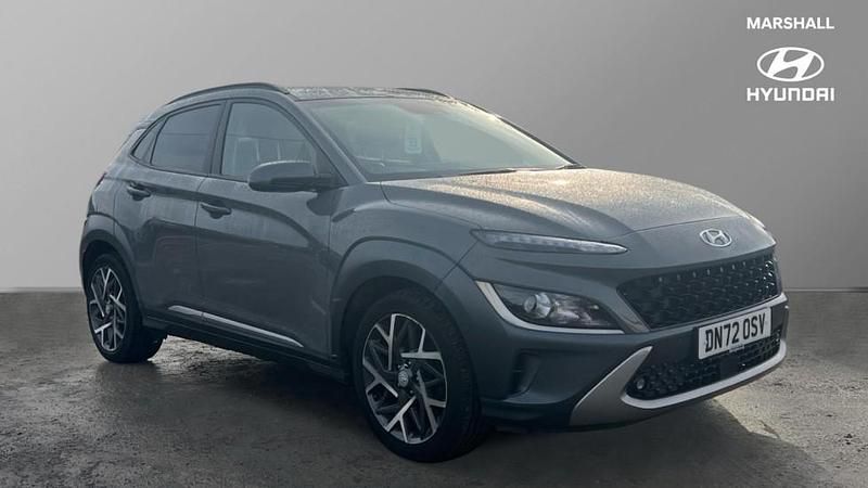 Grey Used 2022 Hyundai Kona Premium SUV | £13,293 (Fair price) - Image 1/4