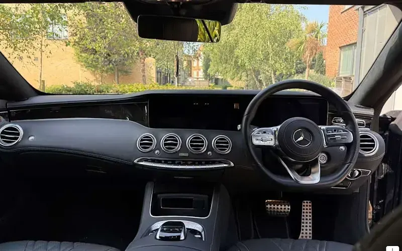 Used Mercedes S560 AMG Line Premium 469 HP (344 kW) 2019 Black Coupe