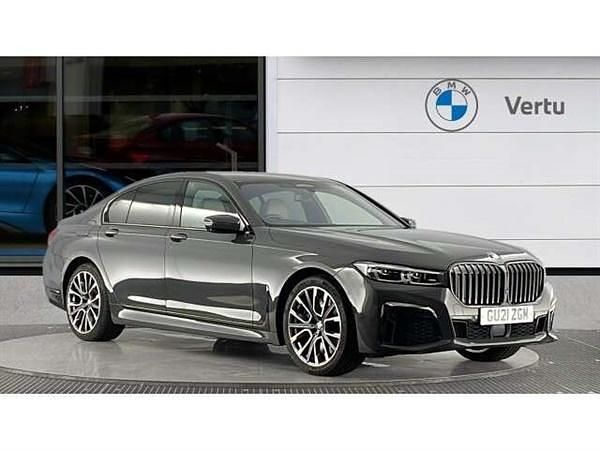 Grey Used 2021 BMW 730 M Sport Sedan | £32,650 (Fair price) - Image 1/4