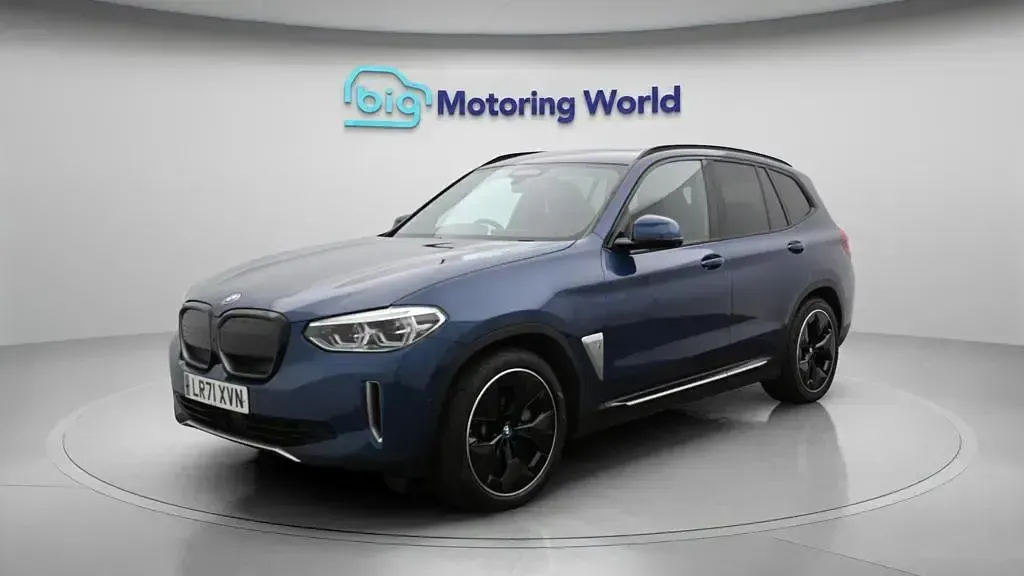 Used BMW iX3 210 kW (286 HP) 2021 Blue SUV