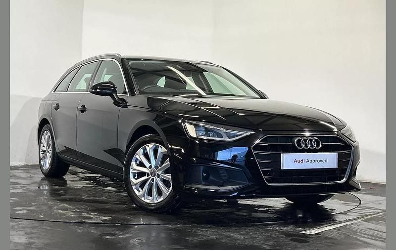 Brilliant black, solid Used 2020 Audi A4 Design Estate | £17,495 (Super price) - Image 1/4