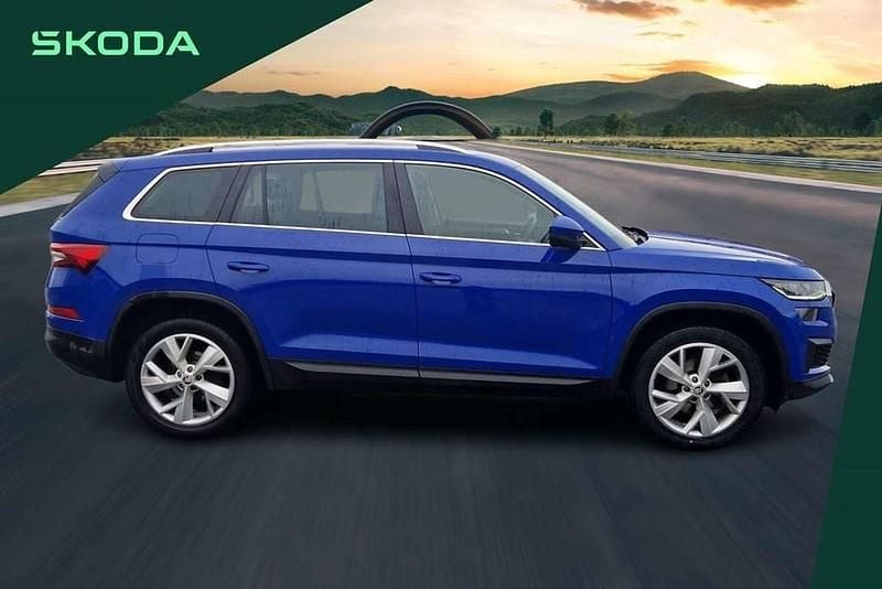 Used Skoda Kodiaq SE L 150 HP (110 kW) 2021 Blue SUV