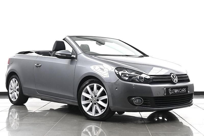 Grey Used 2012 VW Golf Cabriolet SE Cabriolet | £4,990 (Fair price) - Image 1/4