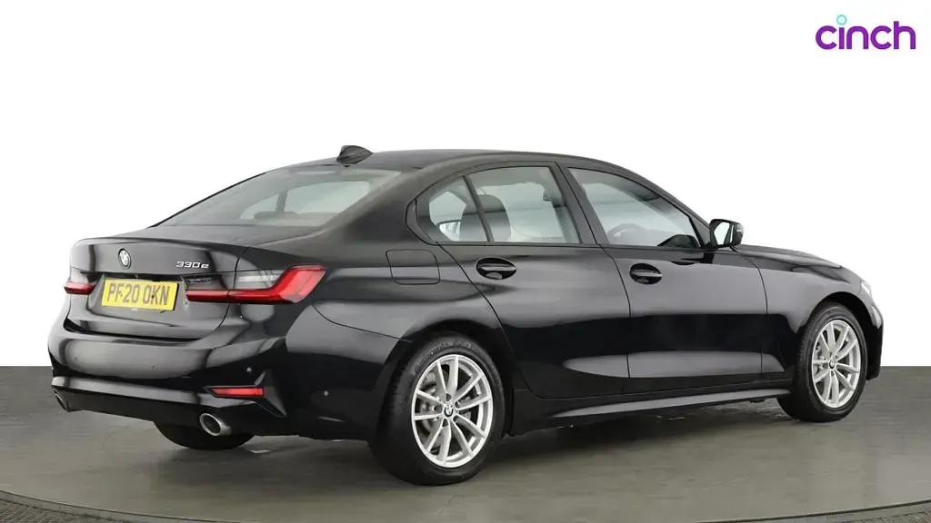 Used BMW 330e 2020 Black Sedan