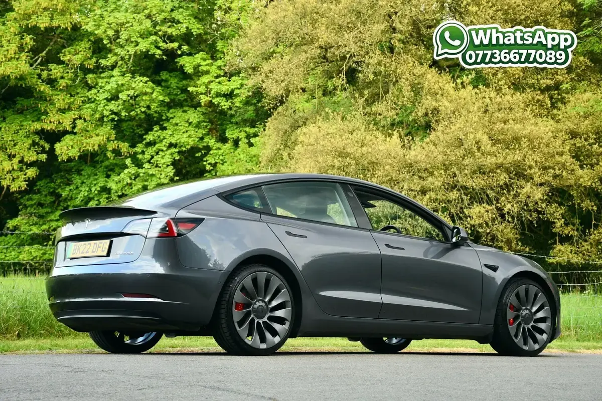 Used Tesla Model 3 Performance 77 kW (106 HP) 2022 Grey Sedan