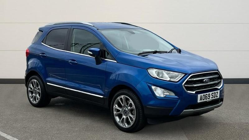 Blue Used 2019 Ford Ecosport Titanium SUV | £11,355 (Fair price) - Image 1/1