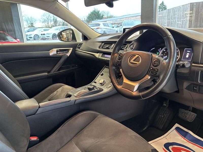 Used Lexus CT200h 2019 White Hatchback