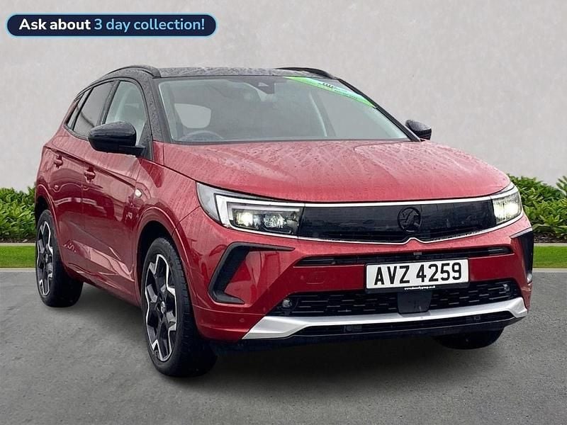 Used Vauxhall Grandland X Ultimate 130 HP (95 kW) 2023 Red SUV