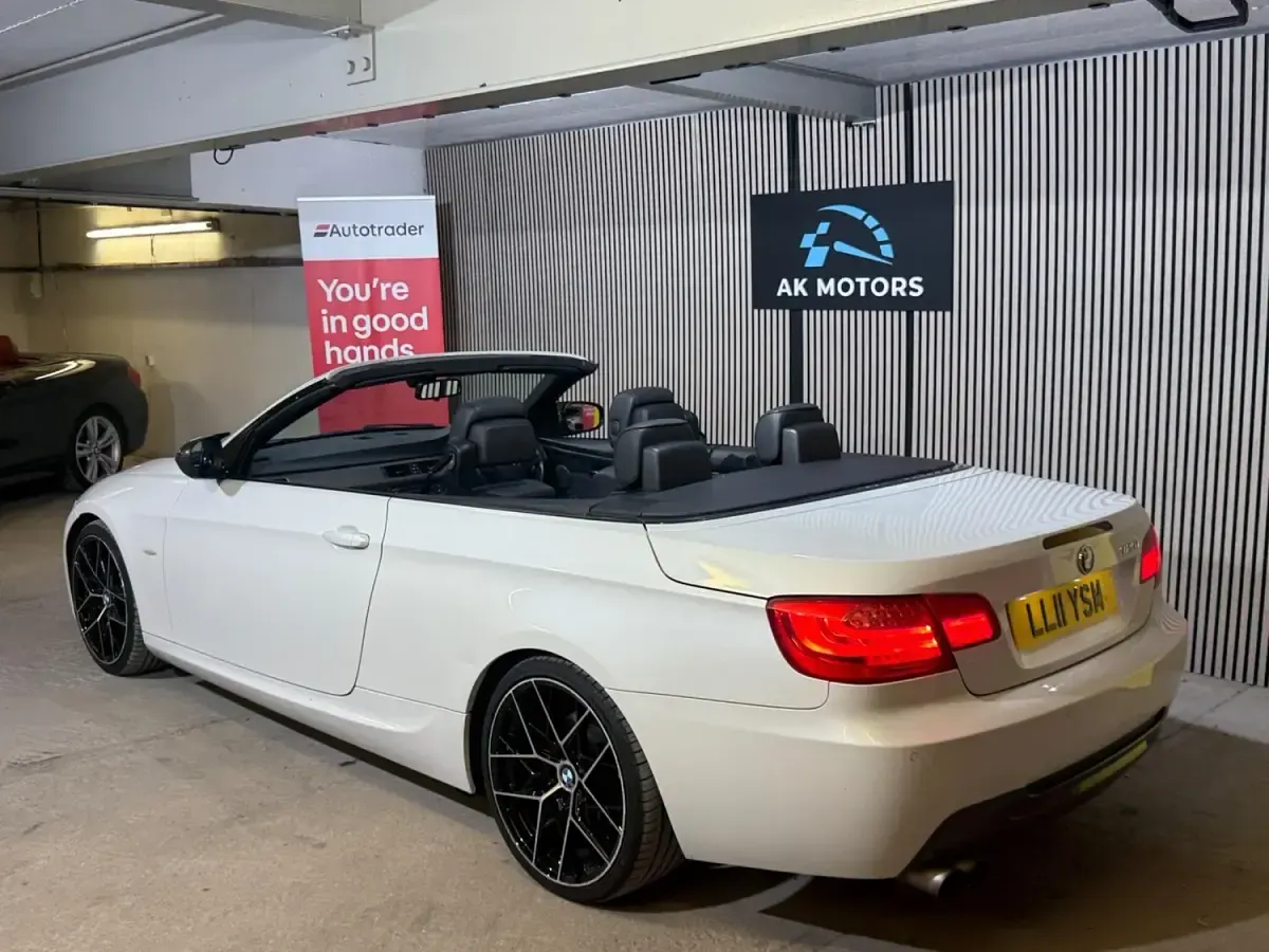 Used BMW 325 Cabriolet M Sport 2011 White Cabriolet