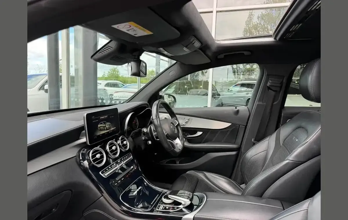 Used Mercedes GLC63 AMG Premium 469 HP (344 kW) 2019 Black Coupe