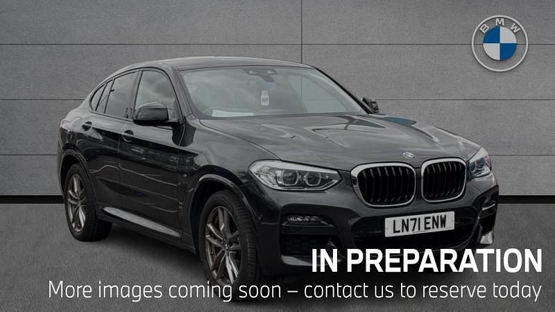 Grey Used 2021 BMW X4 M Sport SUV | £30,882 (Fair price) - Image 1/4