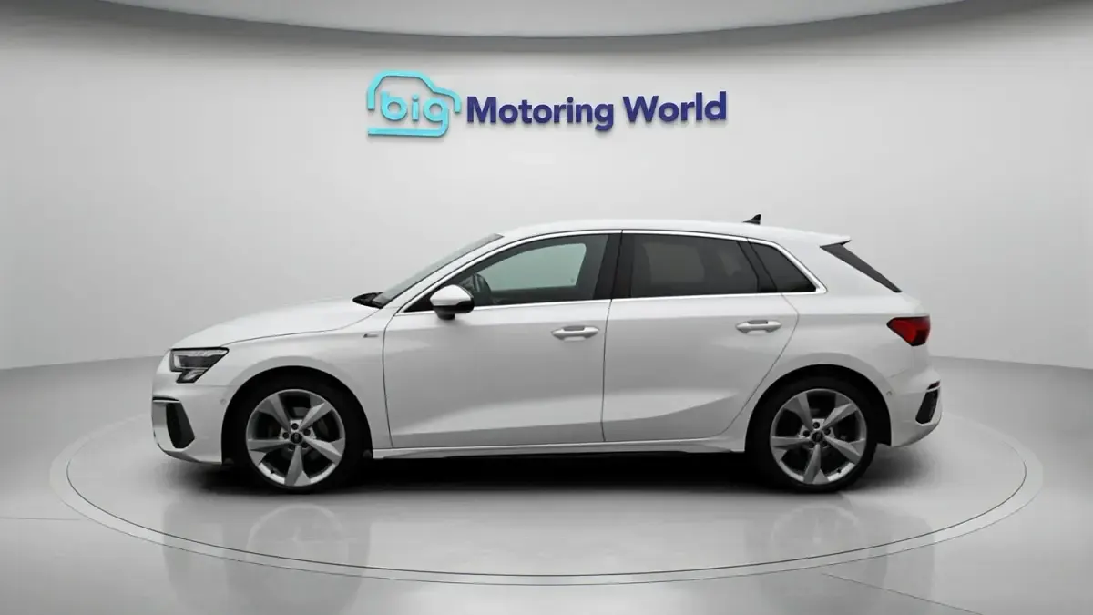 Used Audi A3 Sportback S-Line 2023 White Hatchback