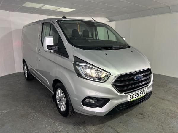 Silver Used 2019 Ford Transit Custom Limited Van | £16,995 (Fair price) - Image 1/4