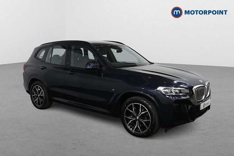 Black Used 2021 BMW X3 M Sport SUV | £31,699 (Fair price) - Image 1/4
