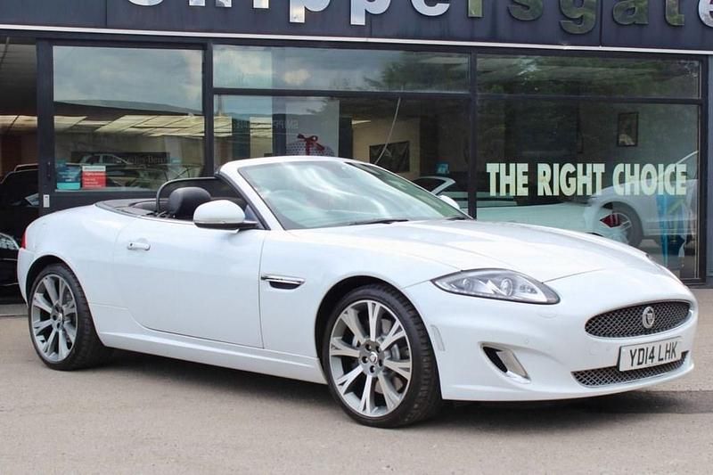 White Used 2014 Jaguar XK Portfolio Cabriolet | £21,990 (Fair price) - Image 1/4