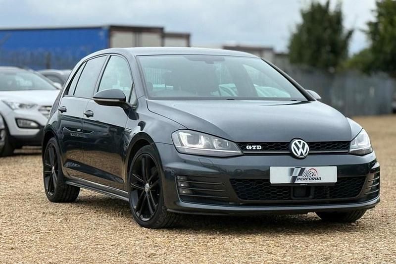 Used VW Golf VII GTD 184 HP (135 kW) 2016 Grey Hatchback