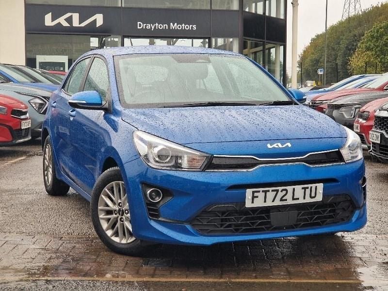 Blue Used 2023 Kia Rio Hatchback | £13,150 (Fair price) - Image 1/4