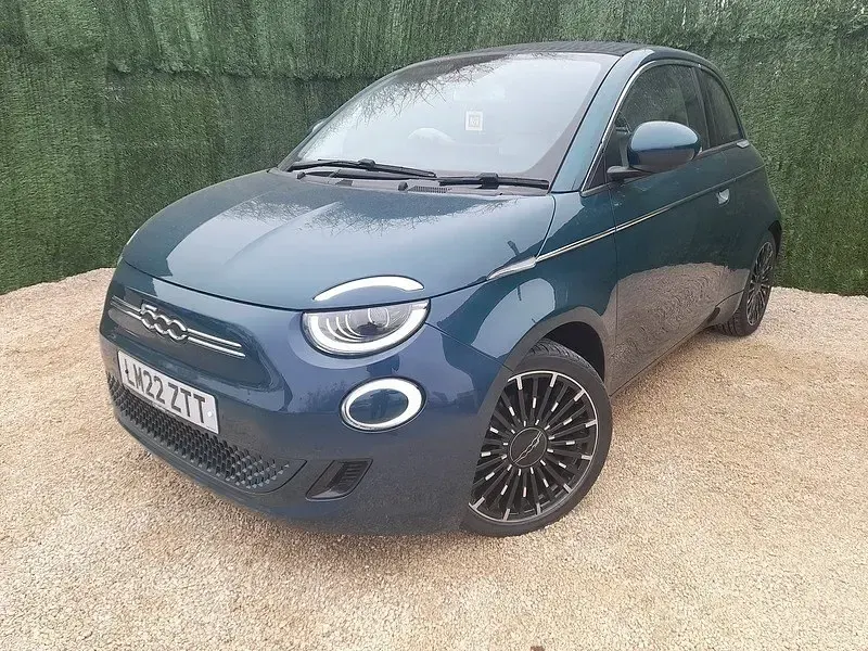 Occasion Fiat 500e La Prima 86 kW (118 ch) 2022 Vert Cabriolet