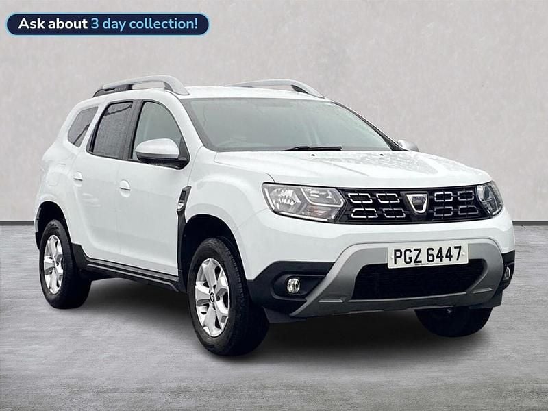 White Used 2019 Dacia Duster Comfort Hatchback | £8,495 (Fair price) - Image 1/3