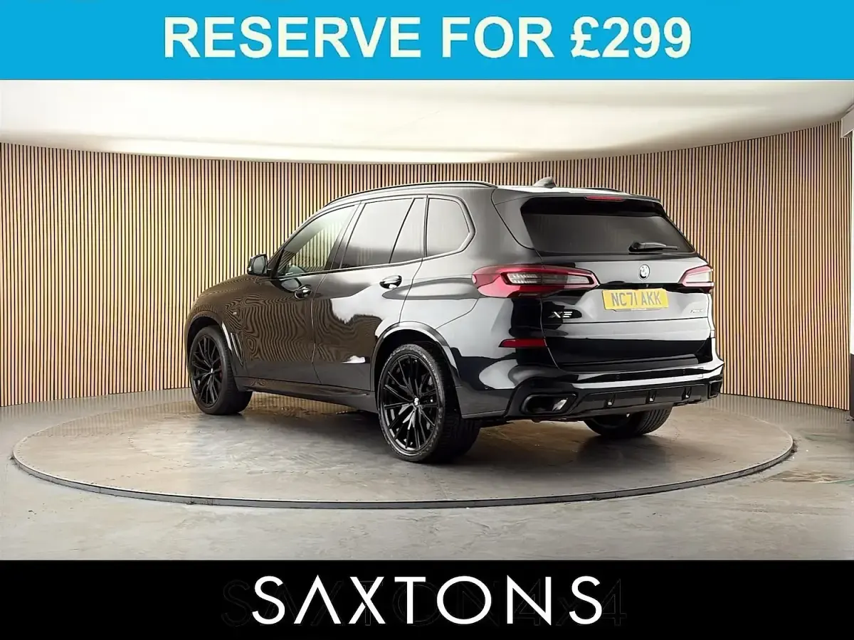 Used BMW X5 M Sport 340 HP (250 kW) 2021 Sapphire black SUV