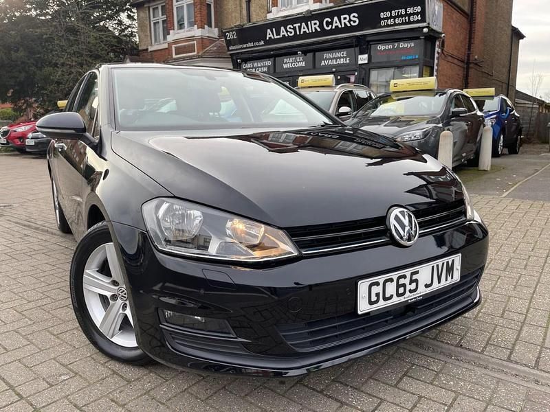 Used VW Golf VII Edition 110 HP (80 kW) 2016 Black Hatchback